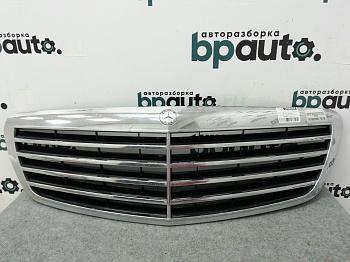 Решетка радиатора A2218800083 для Mercedes-Benz S-klasse V W221 2005-2009 БУ; Оригинал; Р1, Мелкий дефект;