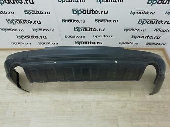 Бампер задний нижняя часть; под паркт. 4L0 807 521 AB для Audi Q7 I 2005-2010 БУ; Оригинал; Р1, Мелкий дефект;
