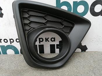 Накладка ПТФ правая KD53-50C11 для Mazda CX-5 I 2011-2015 БУ; Оригинал; Р1, Мелкий дефект;