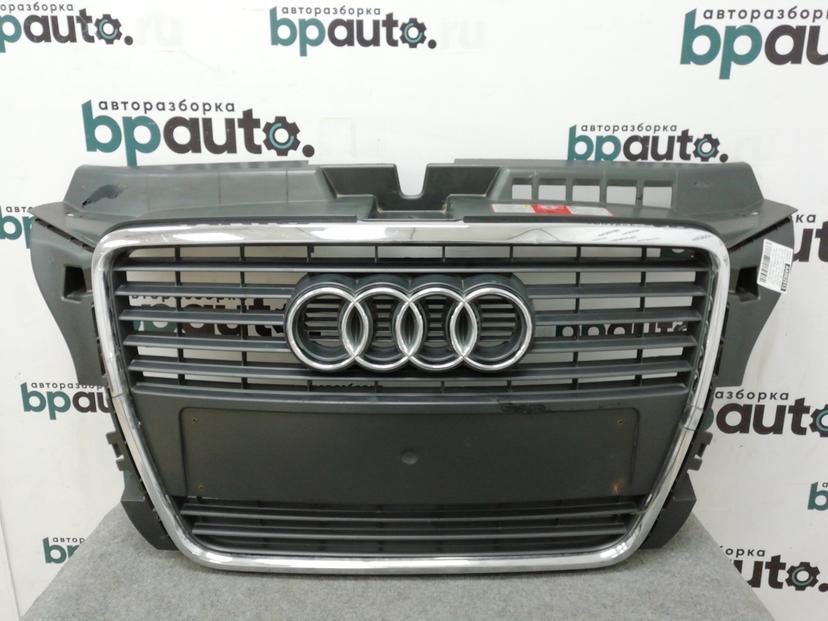 Решетка радиатора; без паркт. 8P0 853 651 H для Audi A3 8P БУ; Оригинал; Р3, Под восстановление;