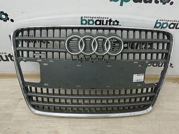 Решётка радиатора 4L0 853 651 A для Audi Q7 I 2007-2010 БУ; Оригинал; Р2, Удовлетворительное;