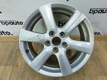 Диск литой, 17x7J, 5X100, ET48 для Subaru БУ; Оригинал; Р2, Удовлетворительное;