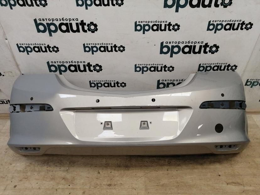 Бампер задний; под паркт. 24460512 для Opel Astra H GTC 3D 2005 — 2011 БУ; Оригинал; Р1, Мелкий дефект;