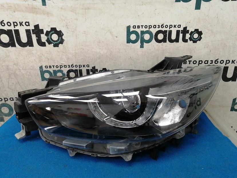 Фара левая светодиодная KA1F-51040C для Mazda CX-5 I рест. 2015-2017 БУ; Оригинал; Р1, Мелкий дефект;