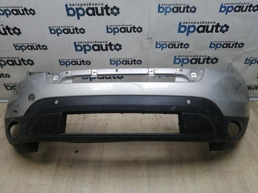 Бампер передний; под паркт.; без омыват. BB5317C831 для Ford Explorer V 2011-2015 БУ; Оригинал; Р2, Удовлетворительное;