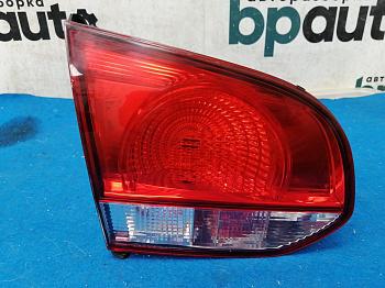 Фонарь в крышку багажника левый 5K0945093G для Volkswagen Golf БУ; Оригинал; Р0, Хорошее;