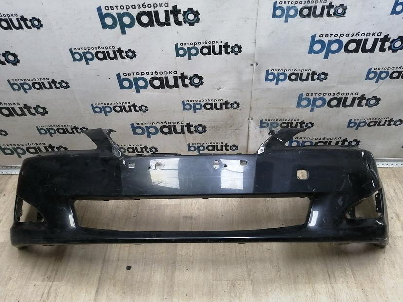 Бампер передний; под паркт.; под омыват. 52119-53400 для Lexus IS II рест. 2008 - 2010 БУ; Оригинал; Р2, Удовлетворительное;