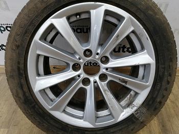 Диск литой, 17X8J, 5x120, ET30 36116780720 для BMW БУ; Оригинал; Р2, Удовлетворительное;