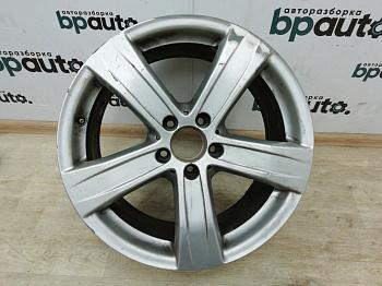 Диск литой, 18x8.5J, 5x112, ET43 A 221 401 51 02 для Mercedes-Benz S-klasse W221 БУ; Оригинал; Р3, Под восстановление;