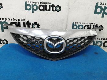 Решетка радиатора BR5H-50-712 для Mazda 3 I BK рест. Sedan 2006-2009 БУ; Оригинал; Р2, Удовлетворительное;