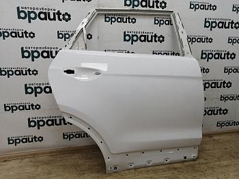 Дверь задняя правая 77004-B8020 для Hyundai Santa Fe Grand БУ; Оригинал; Р0, Хорошее; Белый (PYC)