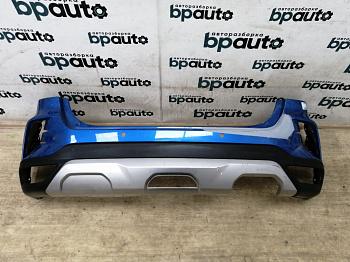 Бампер задний 86611-H0900 для Kia Rio IV рест. X-Line HB 2020- н.в. БУ; Оригинал; Р2, Удовлетворительное;