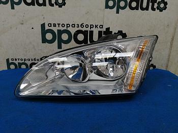Фара галоген левая, светлый отражатель 4M51-13W030-AF для Ford Focus Нов с деф; Неоригинал; Р1, Мелкий дефект;