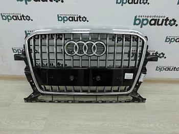 Решётка радиатора, S-line; без паркт. 8R0 853 651 AB для Audi Q5 I рест. 2012-2017 БУ; Оригинал; Р0, Хорошее;