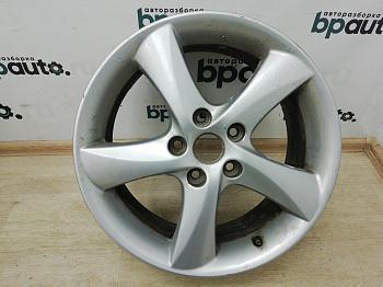 Диск литой, 17x7, 5x114.3, ET55 8AGL-37-600 для Mazda 6 GG GH БУ; Оригинал; Р1, Мелкий дефект;