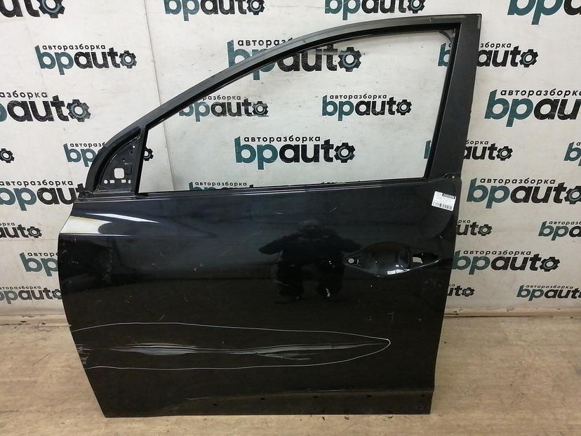 Дверь передняя левая, под накладку 76003-2S020 для Hyundai IX35 БУ; Оригинал; Р2, Удовлетворительное;