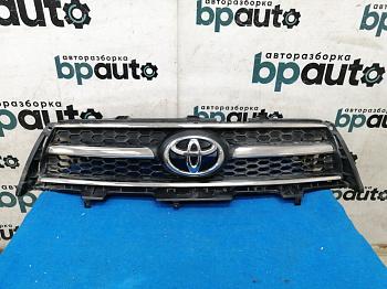 Решетка радиатора 53111-42140 для Toyota Rav4 30 рест. V 2.0 2009 - 2010 БУ; Оригинал; Р1, Мелкий дефект;