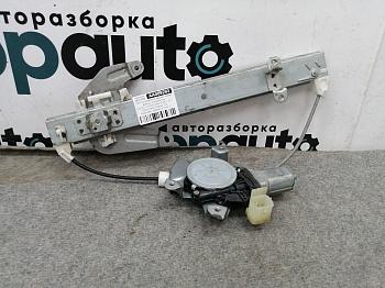 Стеклоподъемник задней левой двери, 6 контактов 82721-JG00A для Nissan X-Trail T31 БУ; Оригинал; Р0, Хорошее;