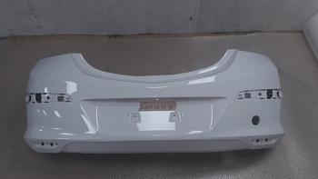 Бампер задний; без паркт. 24460512 для Opel Astra H GTC 3D 2005 — 2011 БУ; Оригинал; Р0, Хорошее; (GKQ, GF0, 10U) Белый