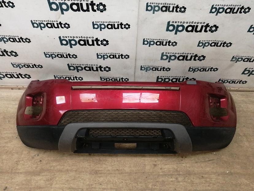 Бампер передний, LR036137; без паркт.; под омыват. BJ32-17F003 для Land Rover Range Rover Evoque I 2011 - 2015 БУ; Оригинал; Р1, Мелкий дефект;