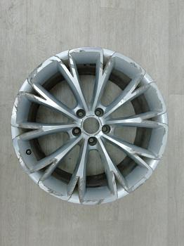 Диск литой, 19x9, 5x112, ET39 4H0 601 025 BG для Audi A8 III D4 рест. 2013-2017 БУ; Оригинал; Р2, Удовлетворительное;