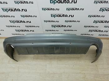 Бампер задний нижняя часть; под паркт. 4L0 807 521 AB для Audi Q7 I 2005-2010 БУ; Оригинал; Р1, Мелкий дефект;