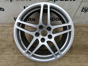 Диск литой, 18x9J, 5X105, ET21 95B601025AS для Porsche Macan I 2014-2018 БУ; Оригинал; Р1, Мелкий дефект;