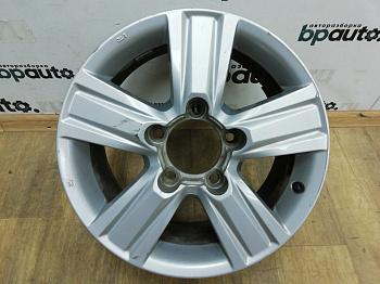 Диск литой, 18x8J, 5X150, ET60 42611-60670 для Toyota Land Cruiser БУ; Оригинал; Р1, Мелкий дефект;