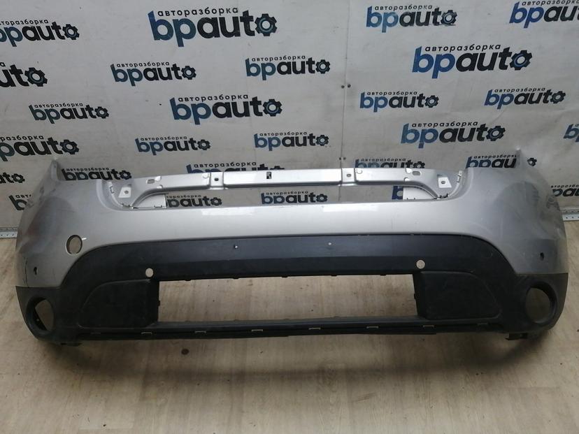 Бампер передний; под паркт.; без омыват. BB5317C831 для Ford Explorer V 2011-2015 БУ; Оригинал; Р2, Удовлетворительное;