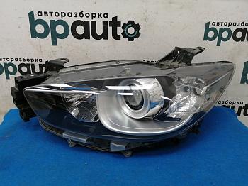 Фара левая галоген KD53-51040-F для Mazda CX-5 I 2011-2015 БУ; Оригинал; Р1, Мелкий дефект;