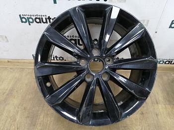 Диск литой, 17X7.5J 1Q0 601 025 B для Volkswagen Passat БУ; Оригинал; Р2, Удовлетворительное;