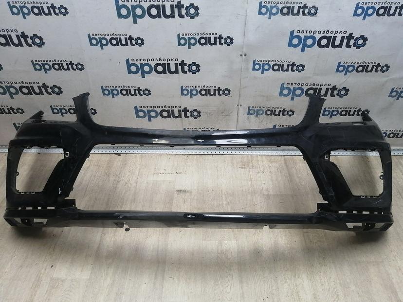 Бампер передний, AMG; под паркт.; под омыват. A1668854425 для Mercedes-Benz M-klasse III W166 2011-2015 БУ; Оригинал; Р1, Мелкий дефект;