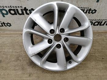 Диск литой, 17X7J, 5X114.3, ET49 403001189R для Renault Koleos БУ; Оригинал; Р1, Мелкий дефект;
