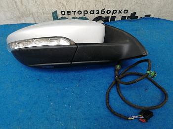 Зеркало правое, 9 контактов 3AB857502 для Volkswagen Passat B7 Sedan 2011- 2014 БУ; Оригинал; Р1, Мелкий дефект;