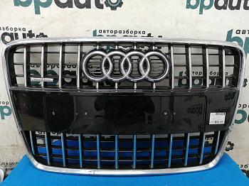 Решётка радиатора 4L0 853 651 G для Audi Q7 I рест. 2010-2015 БУ; Оригинал; Р2, Удовлетворительное;