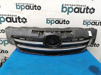 Решетка радиатора, с хром полосками 53114-12100 для Toyota Corolla 150 2006-2009 БУ; Оригинал; Р0, Хорошее;