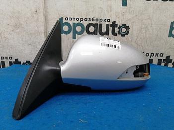 Зеркало левое, 6 контактов 87610-2H740 для Hyundai Elantra IV HD 2006-2011 БУ; Оригинал; Р1, Мелкий дефект;