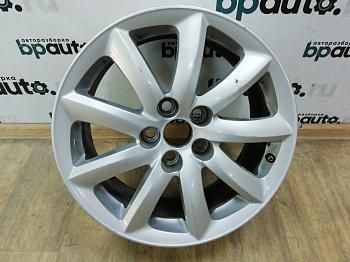 Диск литой, 18x7.5J, 5X120, ET32 42611-50490 для Lexus LS IV 2006- 2009 БУ; Оригинал; Р2, Удовлетворительное;