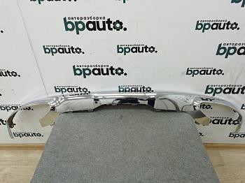 Накладка юбки заднего бампера хром A2538852325 для Mercedes-Benz GLC-klasse I X253 2015-2019 БУ; Оригинал; Р1, Мелкий дефект;
