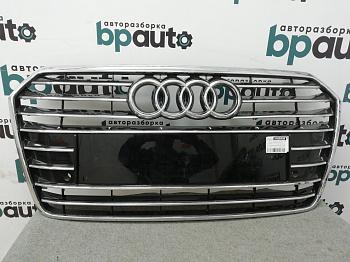 Решетка радиатора, S-Line; под паркт. 4G8 853 651G для Audi A7 I Sportback 2014-2018 БУ; Оригинал; Р2, Удовлетворительное;