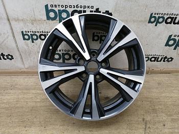 Диск литой, 18x7J, 5X114.3, ET45 40300-6FV3A для Nissan X-Trail T32 БУ; Оригинал; Р0, Хорошее;