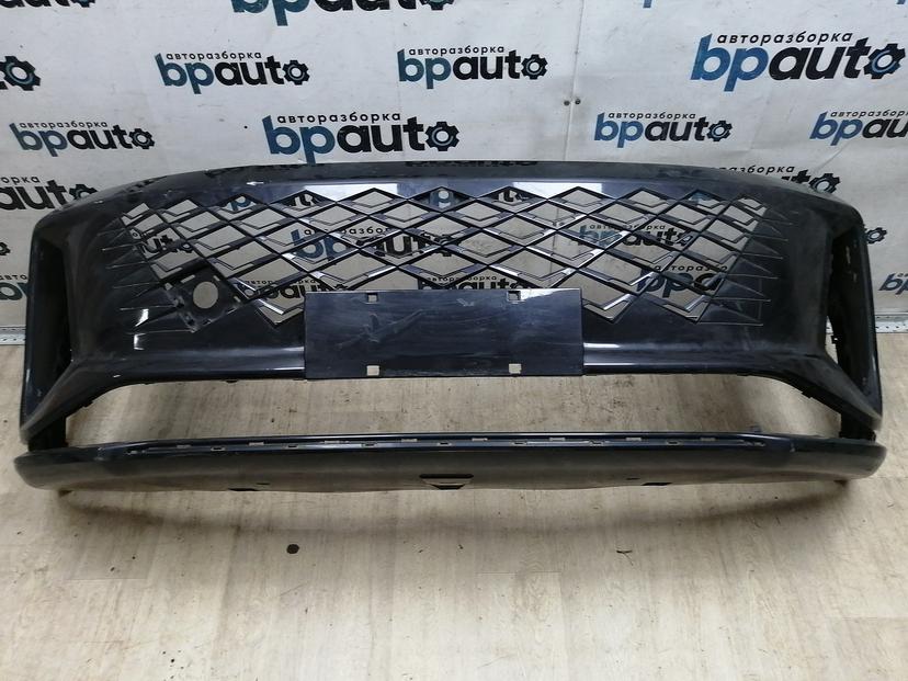 Бампер передний; без паркт.; без омыват. 602002457АА для EXEED LX I рест. 2 2023-н.в. БУ; Оригинал; Р1, Мелкий дефект;