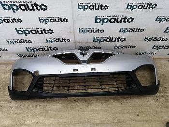 Бампер передний; без паркт.; без омыват. 620228229R для Renault Kaptur БУ; Оригинал; Р1, Мелкий дефект;