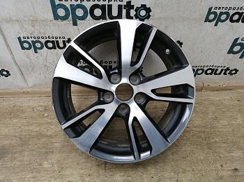 Диск литой, 17x7J, 5X114.3, ET39 42611-42650 для Toyota Rav4 БУ; Оригинал; Р2, Удовлетворительное;