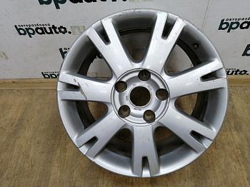 Диск литой, 18X8J, 5X130, ET57 7L6 601 025 K для Volkswagen Touareg БУ; Оригинал; Р2, Удовлетворительное;