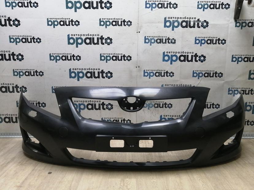 Бампер передний; без паркт.; под омыват. 52119 12A60 для Toyota Corolla 150 2006-2009 Нов; Неоригинал;