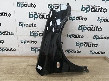 Крыло переднее правое 63100-AV630 для Nissan Primera P12 БУ; Оригинал; Р1, Мелкий дефект;