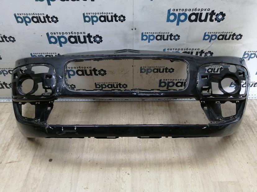 Бампер передний; без паркт.; без омыват. 9681806277 для Citroen C3 Picasso I 2008-2012 БУ; Оригинал; Р2, Удовлетворительное;