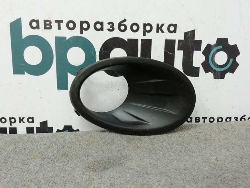 Накладка противотум. фары правая 62256 BR03A для Nissan Qashqai БУ; Оригинал; Р0, Хорошее;