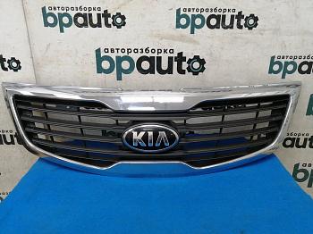 Решетка радиатора 86350-3W000 для Kia Sportage III 2010 - 2014 БУ; Оригинал; Р2, Удовлетворительное;